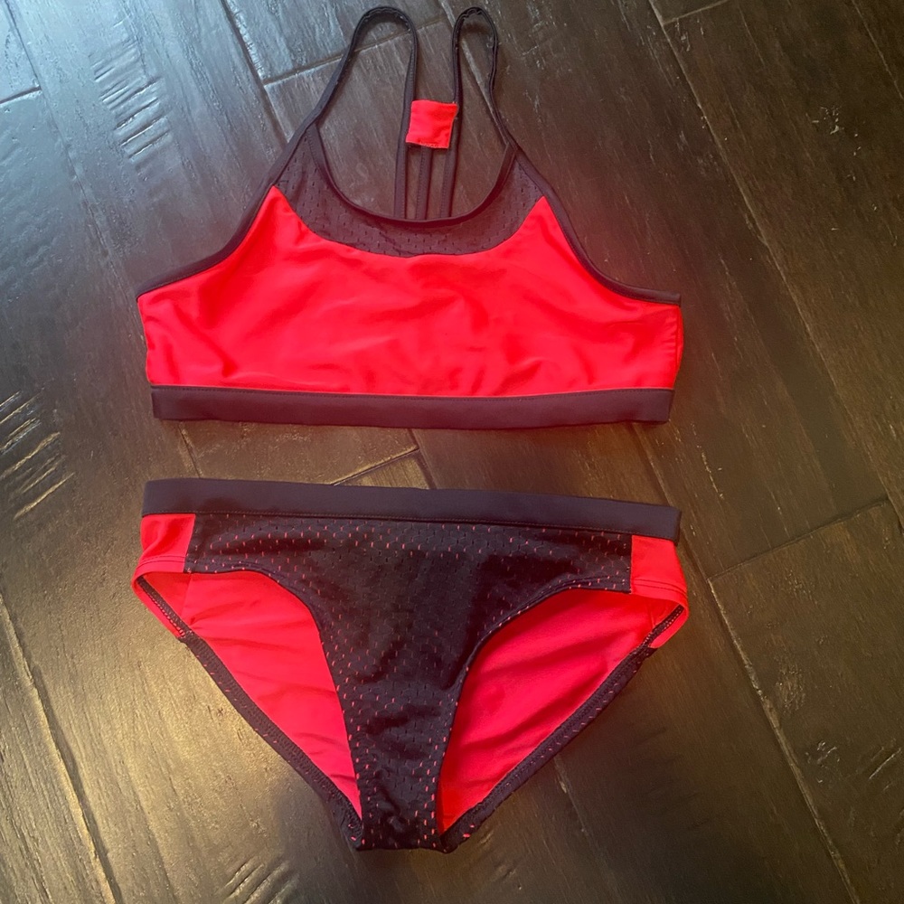 Girls under armour bathing suit